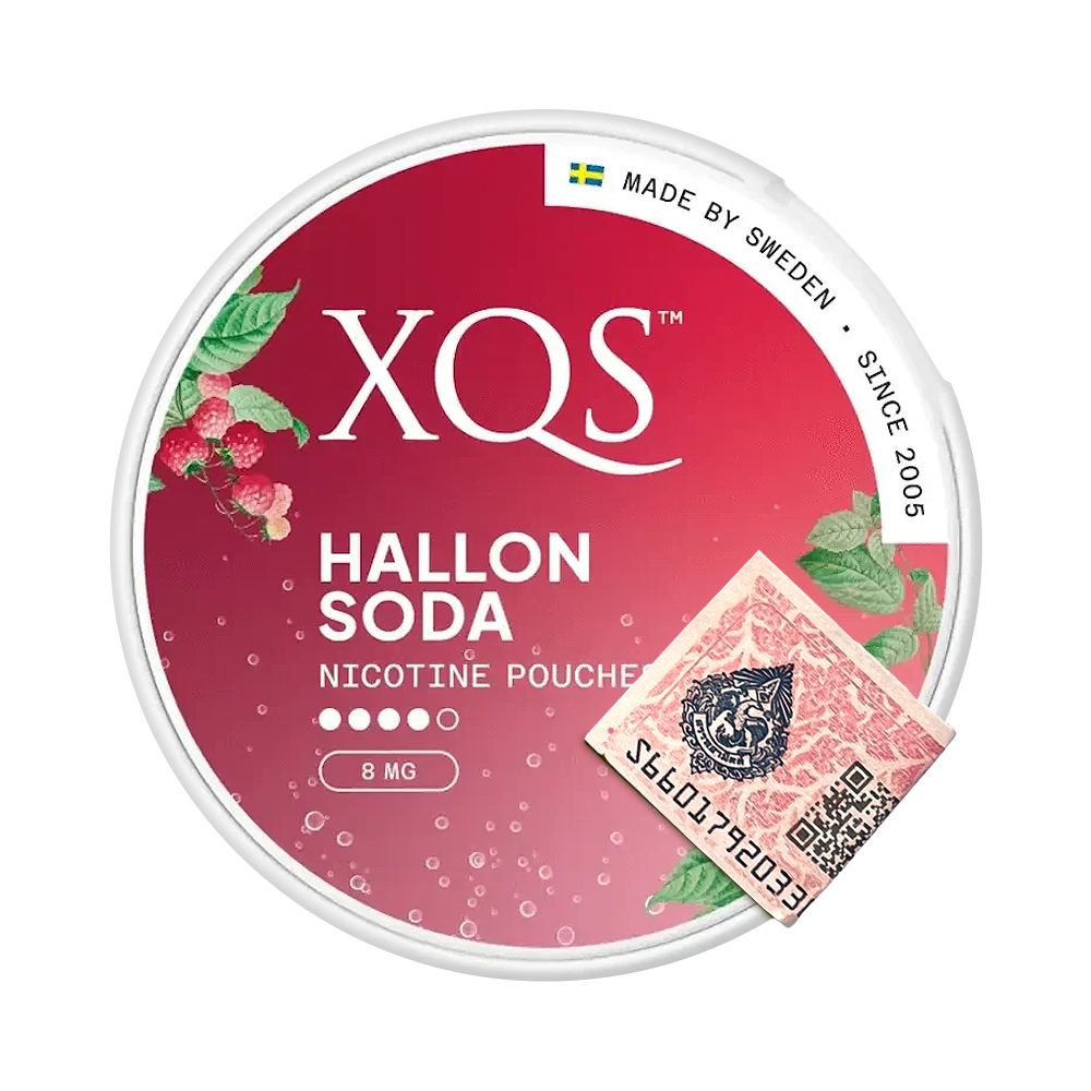 XQS Hallon Soda Strong 4 XQS Hallon Soda Strong - Image 1